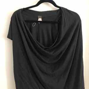 Free People Black Top Size M